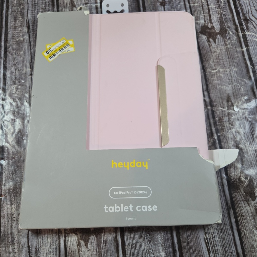 Heyday Apple iPad Pro 13" (M4) Case Cosmetic Pink